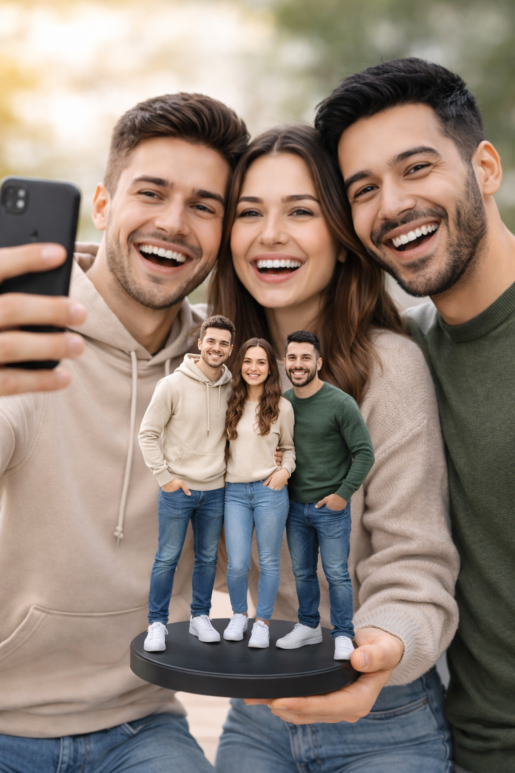 Figurine personnalisée en 3D – À partir d’une photo