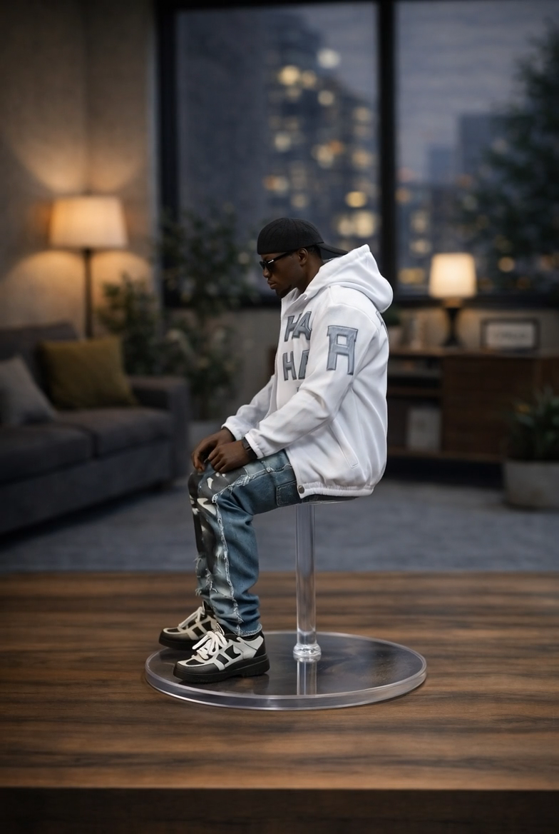 Werenoi - Assis sur un banc